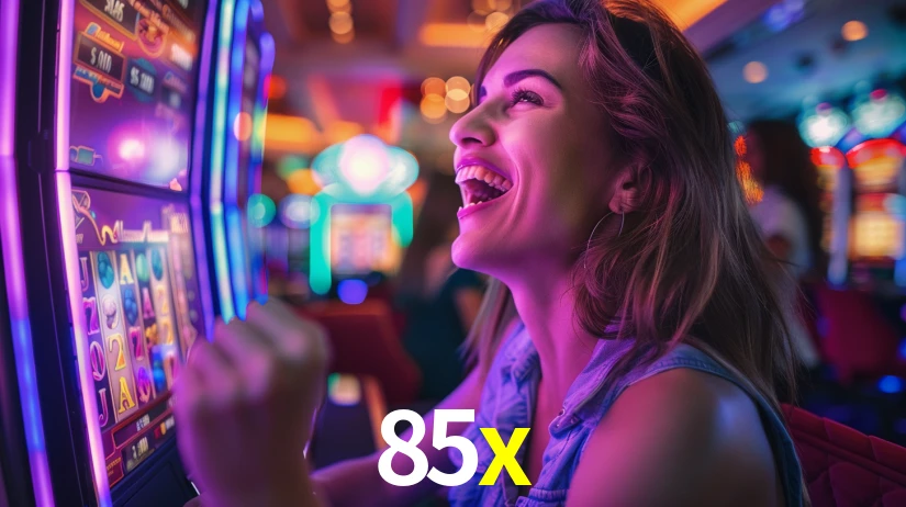 Sinta a adrenalina dos jogos de cassino com 85x